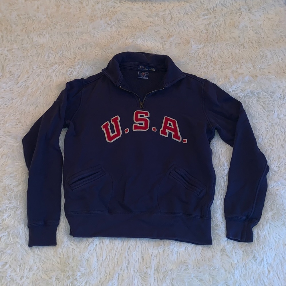 Ralph Lauren Polo quarter zip sweatshirt